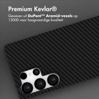 Accezz MagSafe Kevlar Backcover Samsung Galaxy S25 Ultra - Zwart