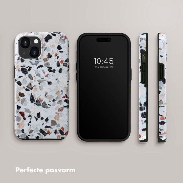 Selencia Vivid Tough Backcover iPhone 15  - Chic Terazzo