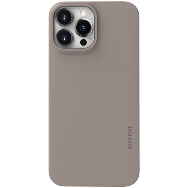 Nudient Thin Case iPhone 13 Pro Max - Clay Beige