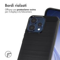 imoshion Brushed Backcover Oppo Reno15 F (5G) - Zwart