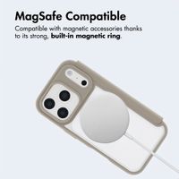 imoshion Transparent Bookcase with MagSafe Apple iPhone 17 Pro - Beige