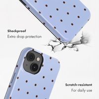 Selencia Vivid Back Cover with MagSafe Apple iPhone 14 - Happy Dots Digital Sky