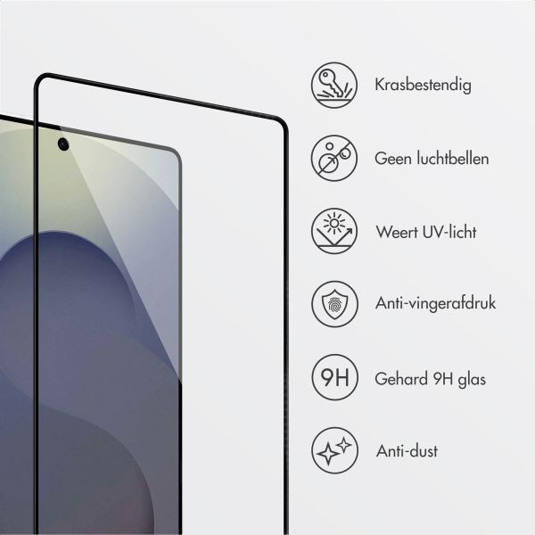 Accezz Gehard Glas Screenprotector + Applicator Samsung Galaxy S25 Ultra