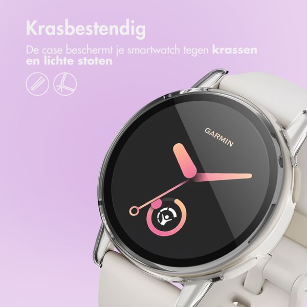 imoshion Full Cover Hardcase Garmin Vivoactive 5 - Transparant