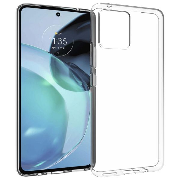 Accezz Clear Backcover Motorola Moto G72 - Transparant