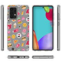 imoshion Design hoesje Samsung Galaxy A52(s) (5G/4G) - Fastfood - Multicolor