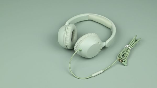 imoshion Kinderkoptelefoon met Draad - AUX kabel - Decibelbegrenzer - Mint Green