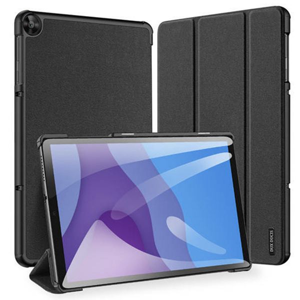 Dux Ducis Domo Bookcase Lenovo Tab M10 HD (2nd gen) - Zwart