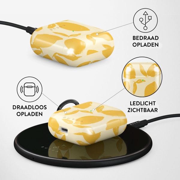 Burga Hardcase voor de Apple AirPods 1 / 2 - Lemon Tart