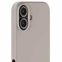 Holdit Silicone Case iPhone 16 Plus - Taupe