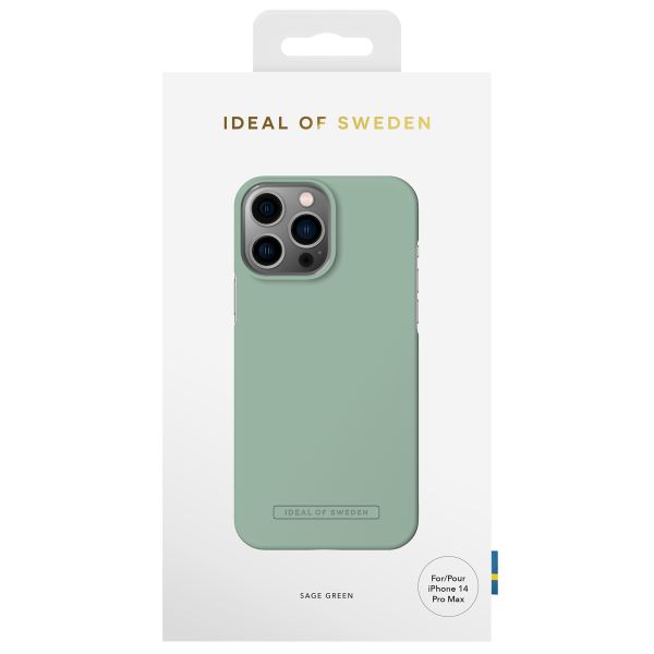 iDeal of Sweden Seamless Case Backcover iPhone 14 Pro Max - Sage Green