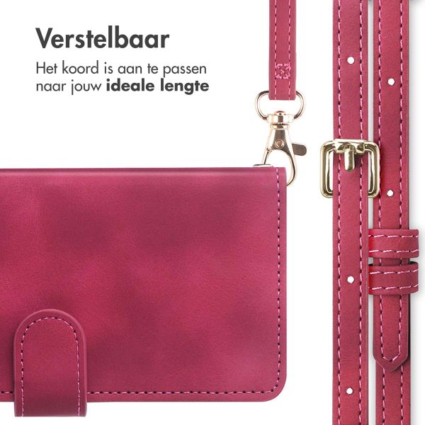 imoshion Bookcase met koord Apple iPhone 16 - Rood