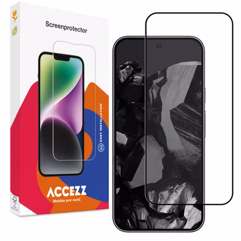 Accezz Gehard Glas Full Cover Screenprotector Google Pixel 9 Pro XL / 10 Pro XL