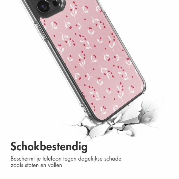 imoshion Design hoesje Apple iPhone 12 (Pro) - Berries Blush