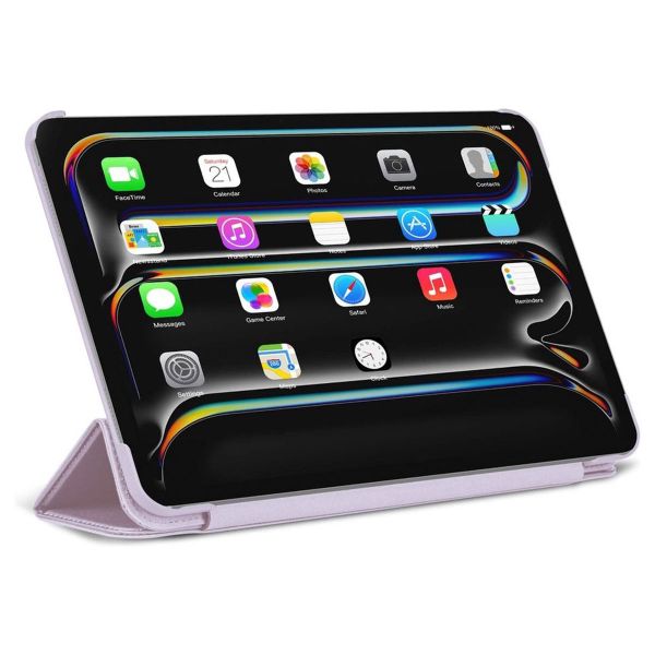 Decoded Textured Sillicon Slim Cover Apple iPad Pro 11 (2024) M4 - Lavender