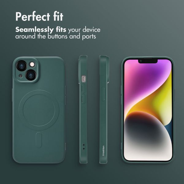 imoshion Colour Back Cover with MagSafe Apple iPhone 14 - Dark Green