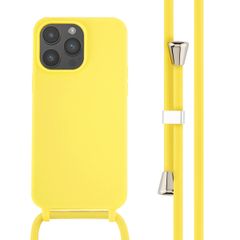 imoshion Silicone Case with Strap Apple iPhone 14 Pro Max - Yellow