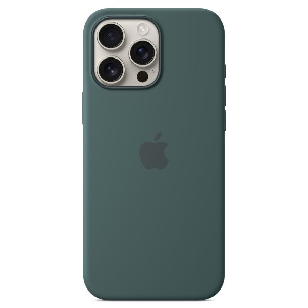 Apple Silicone Backcover MagSafe iPhone 16 Pro Max - Lake Green