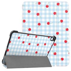 imoshion Design Trifold Bookcase Apple iPad Air 11 inch (2026) M4 / (2025) M3 / (2024) M2 / Air 5 (2022) / Air 4 (2020) - Cherry Check
