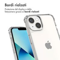 imoshion Backcover met koord + armband Apple iPhone 13 - Parels Hartjes
