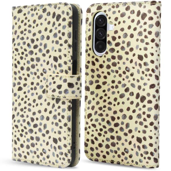 imoshion Design Bookcase Samsung Galaxy A36 - Black And White Dots