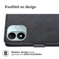 imoshion Luxe Bookcase Xiaomi Redmi Note 17 (5G) - Zwart