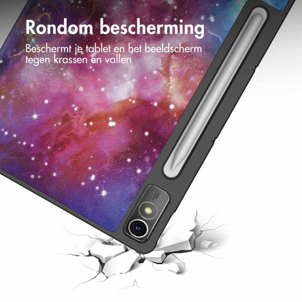 imoshion Design Trifold Bookcase Lenovo Tab P12 - Space