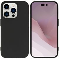 imoshion Color Backcover Apple iPhone 14 Pro - Zwart
