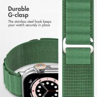 Accezz Nylon Alpine Band Apple Watch | 44/45/46/49 mm - Olive Green