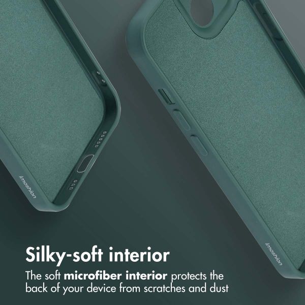imoshion Colour Back Cover with MagSafe Apple iPhone 13 - Dark Green