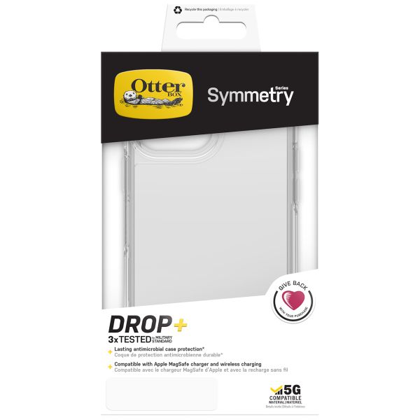 OtterBox Symmetry Clear Backcover iPhone 13 Pro Max - Transparant