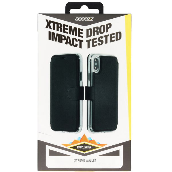 Accezz Xtreme Wallet Bookcase Apple iPhone 11 Pro Max - Zwart