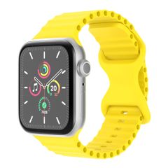 imoshion Athletic siliconenbandje Apple Watch Series 1 t/m 9 / SE (38/40/41 mm) | Series 10 / 11 (42 mm) - Geel