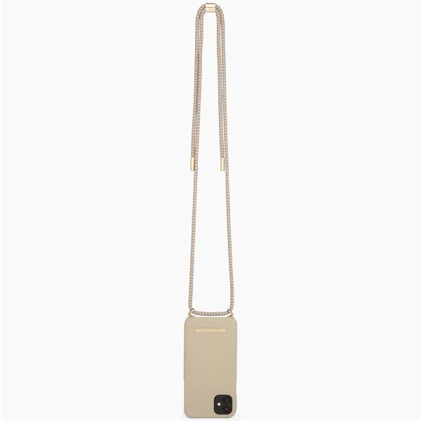 iDeal of Sweden Ordinary Necklace Case iPhone 11 - Creme Beige