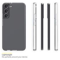 Accezz Clear Backcover Samsung Galaxy S22 Plus - Transparant