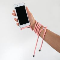 imoshion Transparante Backcover met koord Samsung Galaxy A50 / A30s - Roze