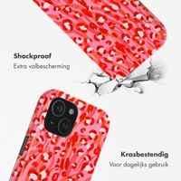 Selencia Vivid Tough Backcover met MagSafe iPhone 15 - Wild Spots Lipstick