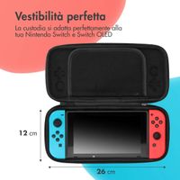 imoshion Nintendo Switch case - Hoes voor de Nintendo Switch / Switch OLED - Zwart
