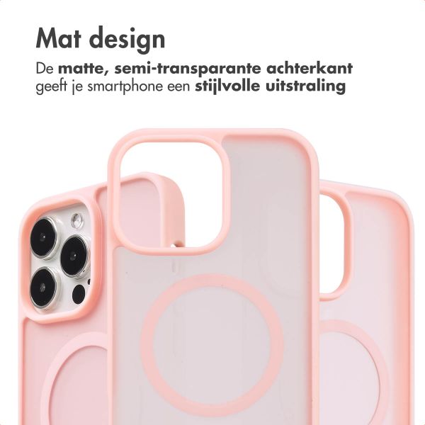 imoshion Color Guard Backcover met MagSafe iPhone 14 Pro Max - Lichtroze