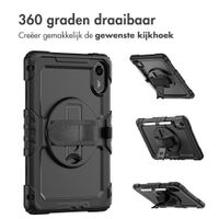 Accezz Rugged Backcover met schouderstrap Xiaomi Redmi Pad 2 - Zwart