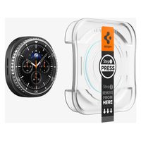 Spigen EZ FIT Glas.tR Screenprotector met applicator Samsung Galaxy Watch 9 / Watch 8 - 40 mm - Transparant