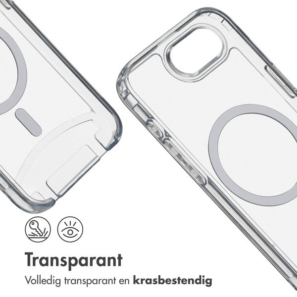 imoshion MagSafe Backcover met afneembaar koord Apple iPhone 16e - Transparant