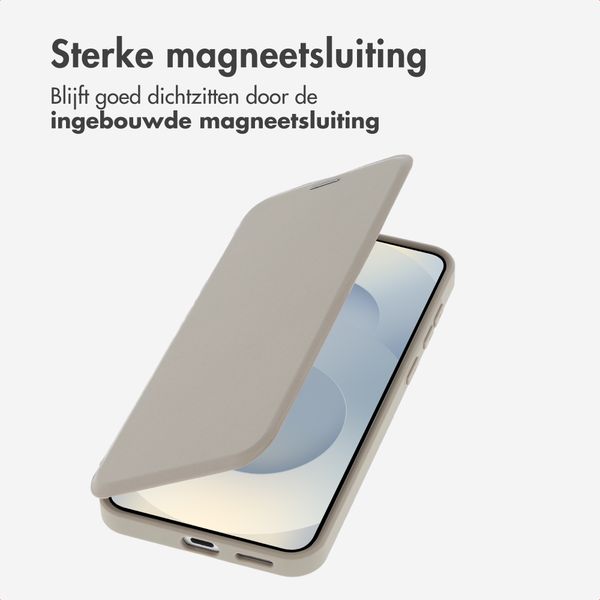 imoshion Transparante Bookcase met MagSafe Samsung Galaxy S25 / S24 - Beige