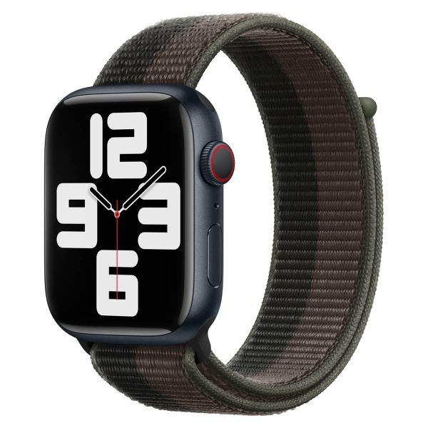 Apple Sport Loop band Apple Watch Series 1 t/m 10 / SE / Ultra (2) (44/45/46/49 mm) - Tornado/Gray