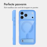 Accezz Hold Backcover met MagSafe Apple iPhone 18 Pro Max / 17 Pro Max - Light Blue