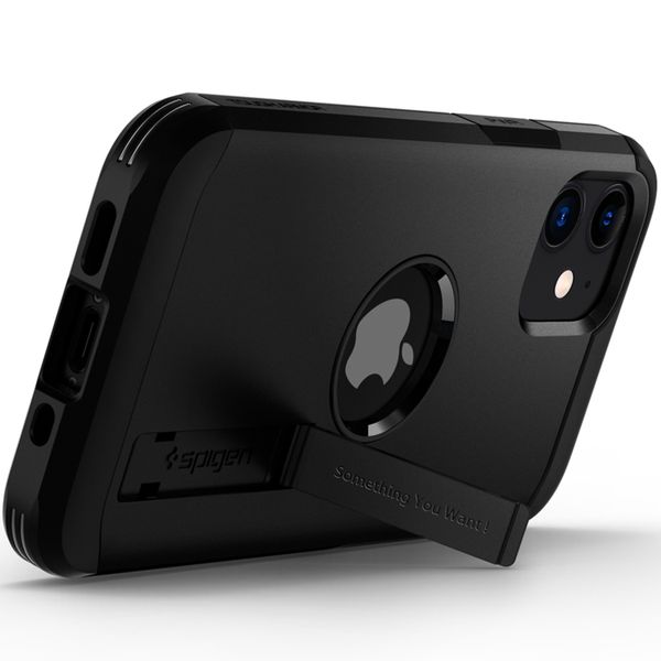 Spigen Tough Armor Backcover iPhone 12 Mini - Zwart