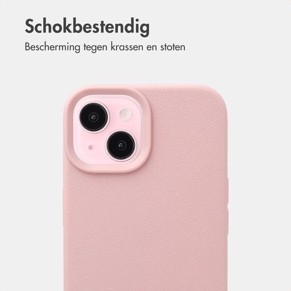 imoshion Texture Backcover Apple iPhone 15 - Roze