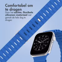 Accezz Ocean bandje Apple Watch | 38/40/41/42 mm - Royal Blue