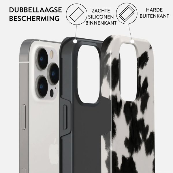 Burga Tough Backcover iPhone 15 Pro - Achromatic