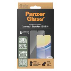 PanzerGlass Ultra-Wide Fit Anti-Bacterial Screenprotector Samsung Galaxy A16